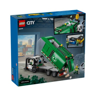LEGO 60495 City Ciężarówka recyklingowa – zdjęcie