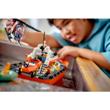 LEGO 60504 City Łódź ratunkowa i helikopter straży przybrzeżnej – zdjęcie