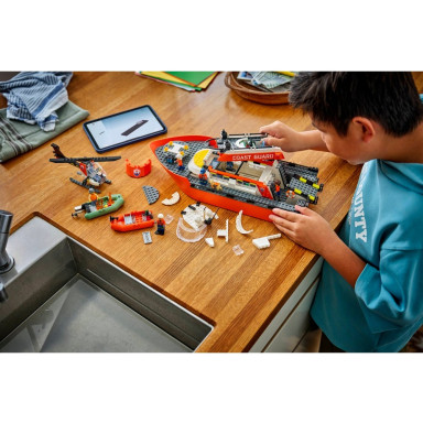 LEGO 60504 City Łódź ratunkowa i helikopter straży przybrzeżnej – zdjęcie