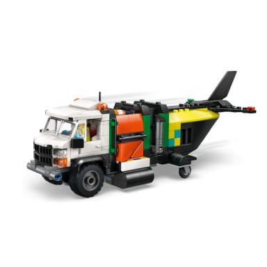 LEGO 60505 City Zestaw z samolotem, ciężarówką serwisową i poduszkowcem – zdjęcie