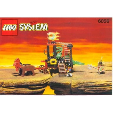 LEGO 6056 Pojazd Smoka – zdjęcie