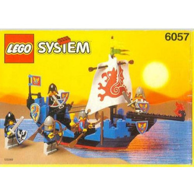 LEGO 6057 Łódź Czarnego Rycerza – zdjęcie
