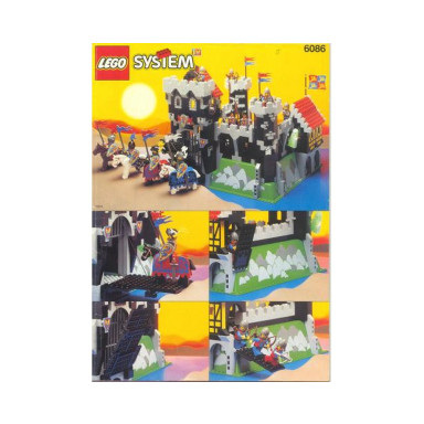 LEGO 6086 Zamek Czarnego Rycerza – zdjęcie