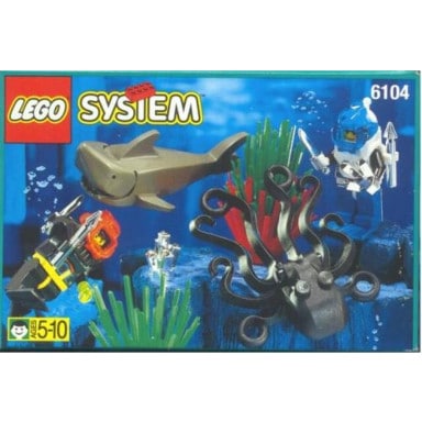 LEGO 6104 Elementy dodatkowe do Akwazony – zdjęcie