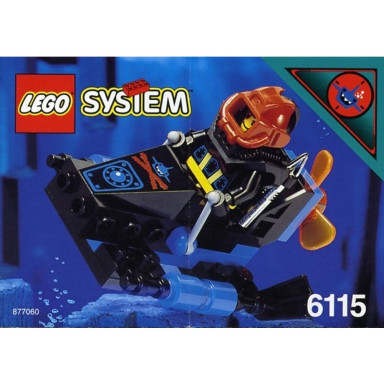 LEGO 6115 Skuter Akwarekin – zdjęcie