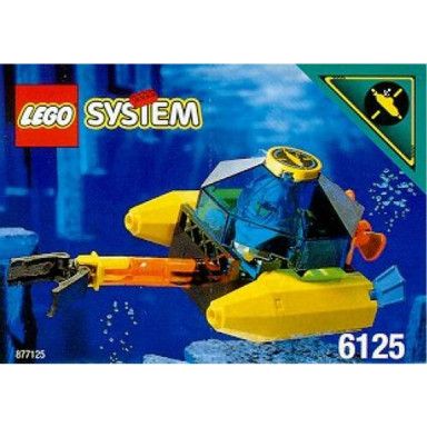 LEGO 6125 Łódź Podwodna Akwanauty – zdjęcie