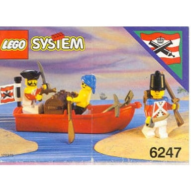 LEGO 6247 Łódź żołnierzy – zdjęcie
