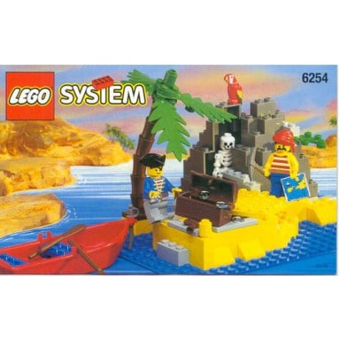 LEGO 6254 Wyspa Skarbów – zdjęcie