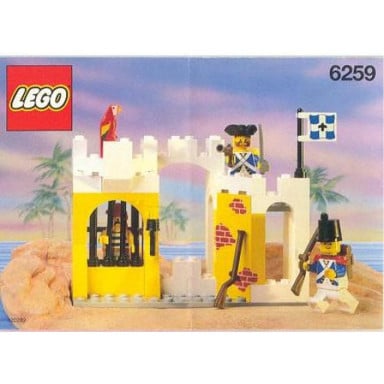 LEGO 6259 Areszt Gubernatora Broadside’a – zdjęcie