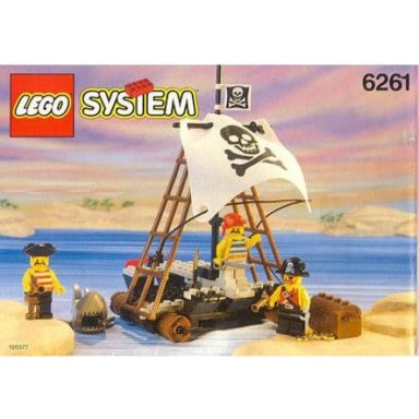 LEGO 6261 Piracka tratwa – zdjęcie
