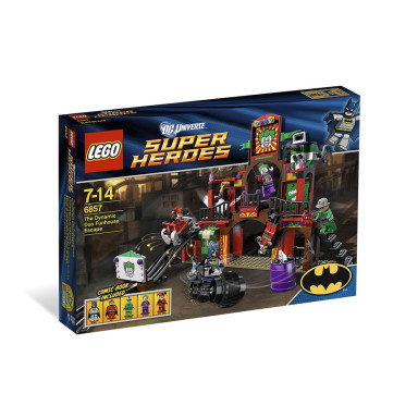 LEGO 6857 DC Comics Super Heroes The Dynamic Duo Funhouse Escape – zdjęcie