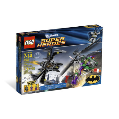 LEGO 6863 DC Comics Super Heroes Batwing Battle Over Gotham City – zdjęcie