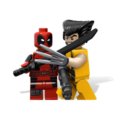 LEGO 6866 Marvel Super Heroes Wolverine’s Chopper Showdown – zdjęcie
