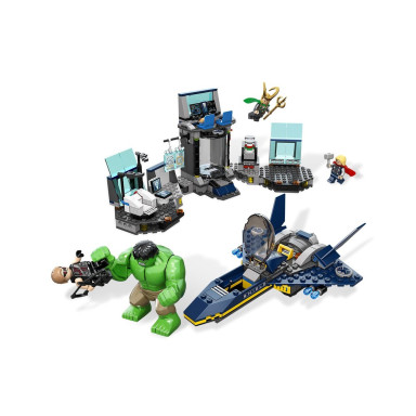 LEGO 6868 Marvel Super Heroes Hulk’s Helicarrier Breakout – zdjęcie