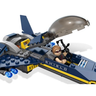 LEGO 6868 Marvel Super Heroes Hulk’s Helicarrier Breakout – zdjęcie