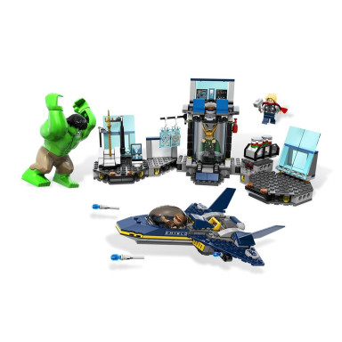 LEGO 6868 Marvel Super Heroes Hulk’s Helicarrier Breakout – zdjęcie