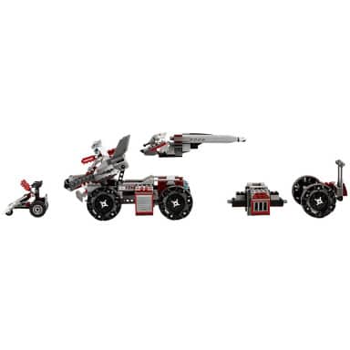 LEGO 70009 Legends of Chima Pojazd bojowy Worriza – zdjęcie