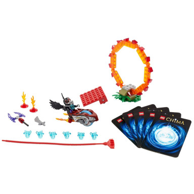LEGO 70100 Legends of Chima Pierścień ognia – zdjęcie