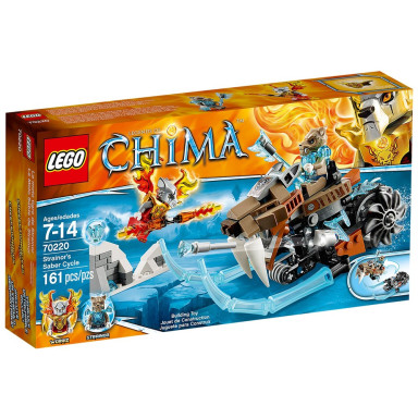 LEGO 70220 Legends of Chima Motocykl Strainora – zdjęcie