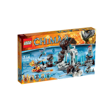 LEGO 70226 Legends of Chima Lodowa forteca plemienia mamutów – zdjęcie
