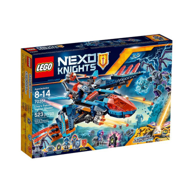 LEGO 70351 Nexo Knights Blasterowy myśliwiec Clay’a – zdjęcie