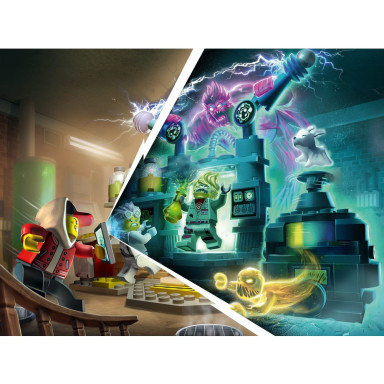 LEGO 70418 Hidden Side Laboratorium duchów J.B. – zdjęcie