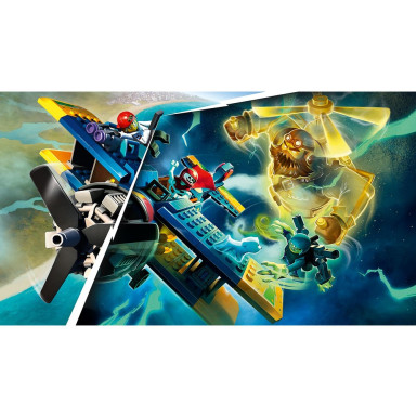 LEGO 70429 Hidden Side Samolot kaskaderski El Fuego – zdjęcie