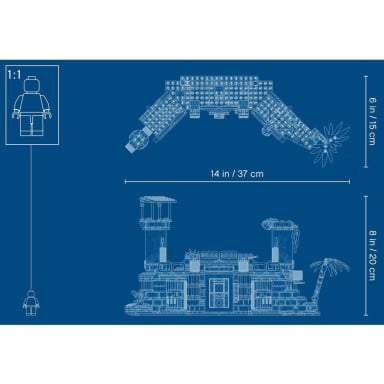 LEGO 70435 Hidden Side Opuszczone więzienie w Newbury – zdjęcie