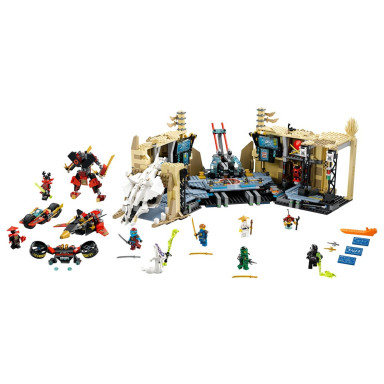 LEGO 70596 NINJAGO Akcja w jaskini Samuraja X – zdjęcie