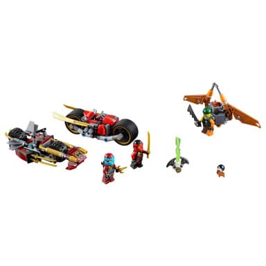 LEGO 70600 NINJAGO Pościg na motocyklu – zdjęcie