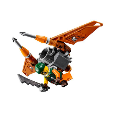 LEGO 70600 NINJAGO Pościg na motocyklu – zdjęcie