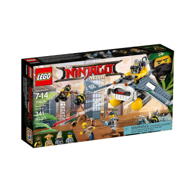 LEGO 70609 Ninjago Movie Bombowiec Manta Ray – zdjęcie