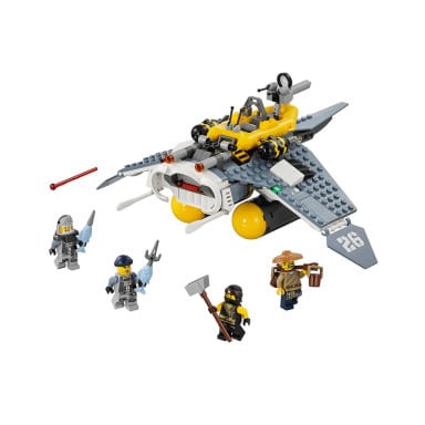 LEGO 70609 Ninjago Movie Bombowiec Manta Ray – zdjęcie