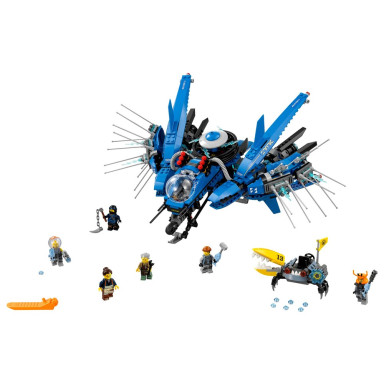 LEGO 70614 Ninjago Movie Odrzutowiec Błyskawica – zdjęcie
