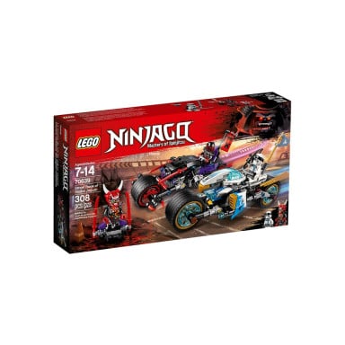 LEGO 70639 NINJAGO Wyścig uliczny Wężowego Jaguara – zdjęcie