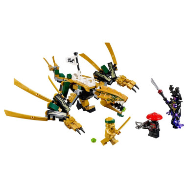 LEGO 70666 NINJAGO Złoty Smok – zdjęcie