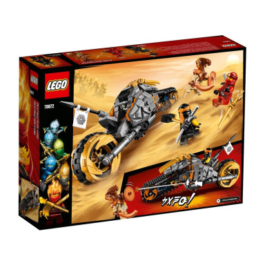 LEGO 70672 NINJAGO Motocykl Cole’a – zdjęcie