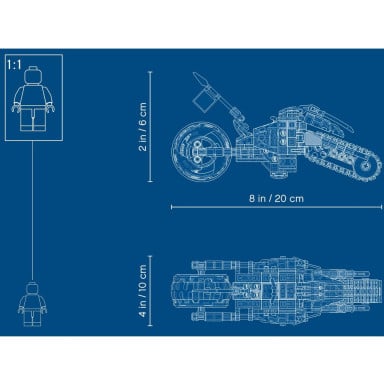 LEGO 70672 NINJAGO Motocykl Cole’a – zdjęcie