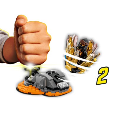 LEGO 70685 NINJAGO Wybuch Spinjitzu – Cole – zdjęcie