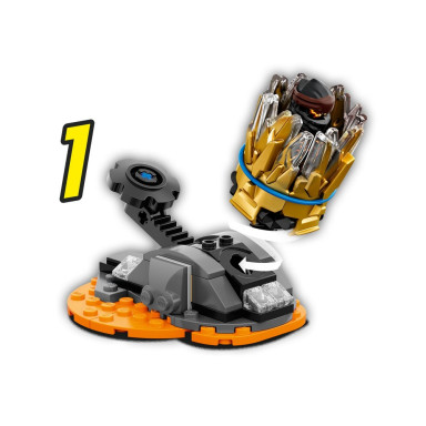 LEGO 70685 NINJAGO Wybuch Spinjitzu – Cole – zdjęcie