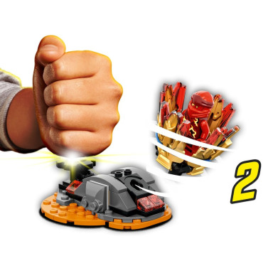 LEGO 70686 NINJAGO Wybuch Spinjitzu – Kai – zdjęcie