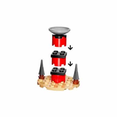 LEGO 70688 NINJAGO Szkolenie wojownika Spinjitzu Kaia – zdjęcie