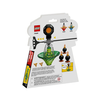 LEGO 70689 NINJAGO Szkolenie wojownika Spinjitzu Lloyda – zdjęcie