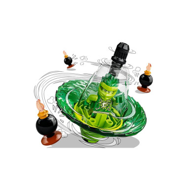 LEGO 70689 NINJAGO Szkolenie wojownika Spinjitzu Lloyda – zdjęcie