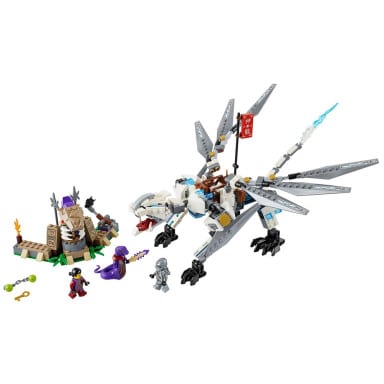 LEGO 70748 NINJAGO Tytanowy smok – zdjęcie