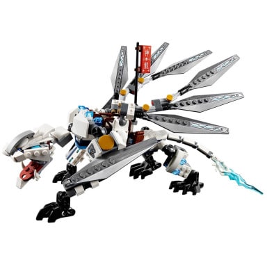 LEGO 70748 NINJAGO Tytanowy smok – zdjęcie