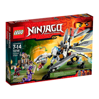 LEGO 70748 NINJAGO Tytanowy smok – zdjęcie