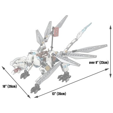 LEGO 70748 NINJAGO Tytanowy smok – zdjęcie