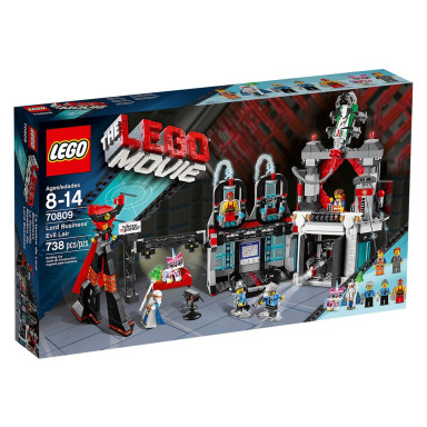 LEGO 70809 THE LEGO MOVIE Kryjówka Lorda Businessa – zdjęcie