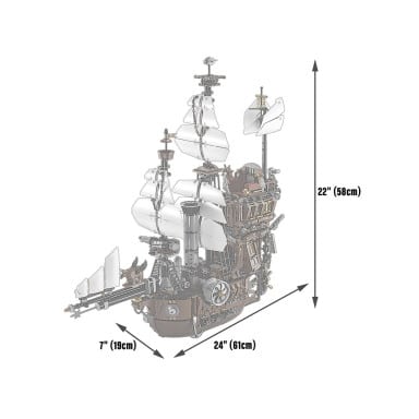 LEGO 70810 THE LEGO MOVIE MetalBeard’s Sea Cow – zdjęcie